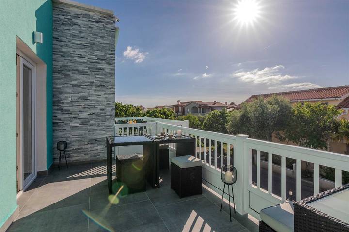 Ferienwohnung für 2 Personen, mit Balkon, kinderfreundlich auf Vir - 2