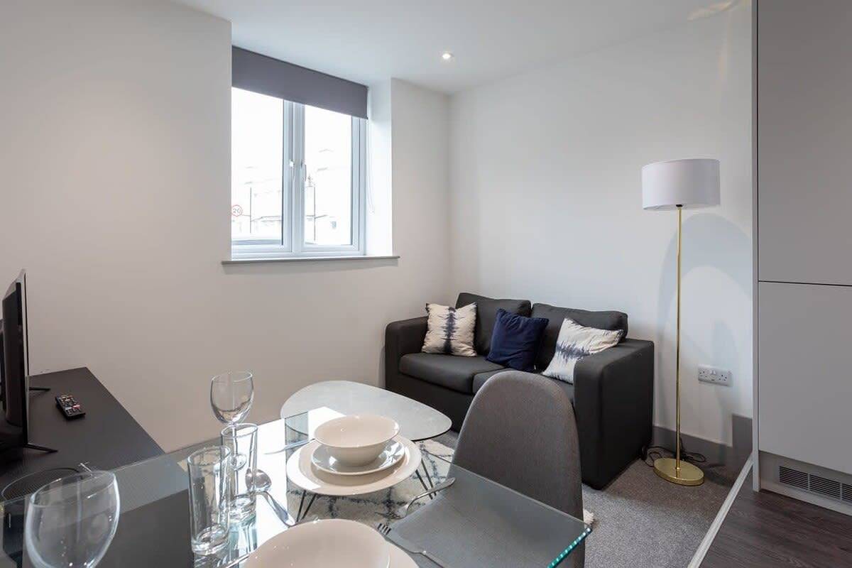 Ganze Wohnung, Modern & Bright 1Br Apt in Hunslet Leeds City Cntr in Leeds, Westliches Yorkshire