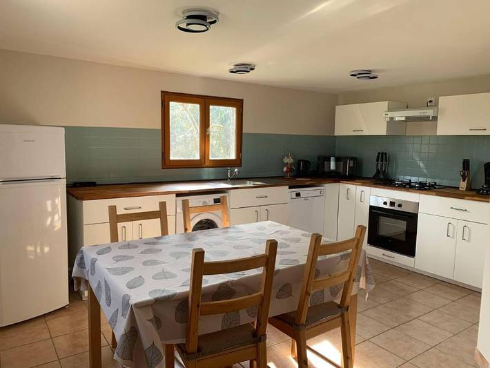 Maison de vacances pour 6 personnes, avec terrasse ainsi que vue et jardin