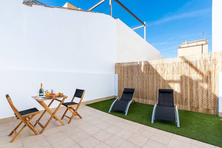 Vakantiehuis voor 4 personen, met terras in Malaga