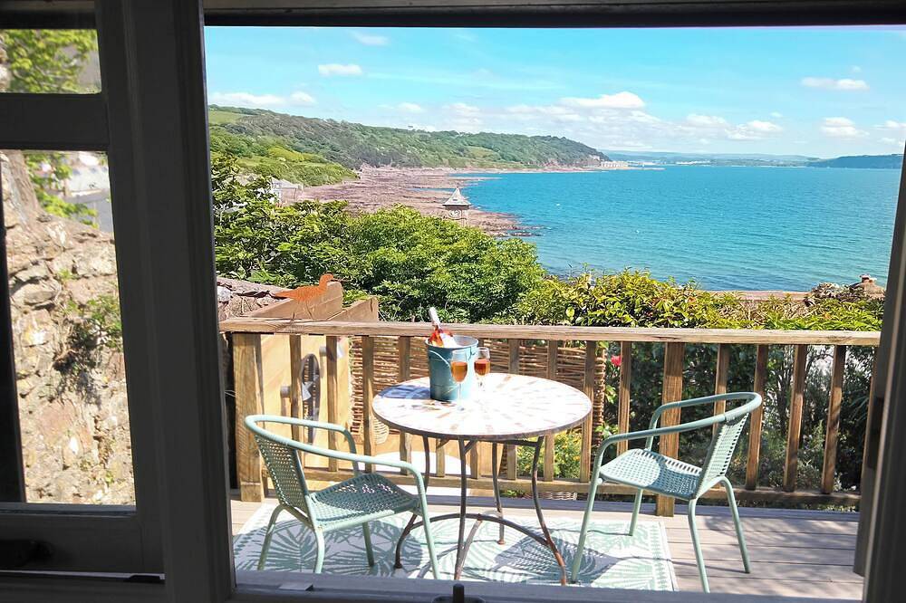 The Crow's Nest - Una acogedora cabaña de pueblo con impresionantes vistas al mar in Kingsand and Cawsand, Cornualles