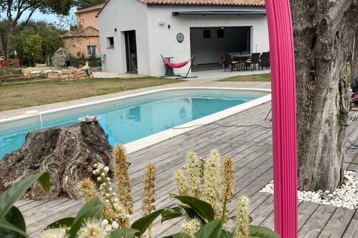 Maison de vacances pour 6 personnes, avec piscine à Grasse
