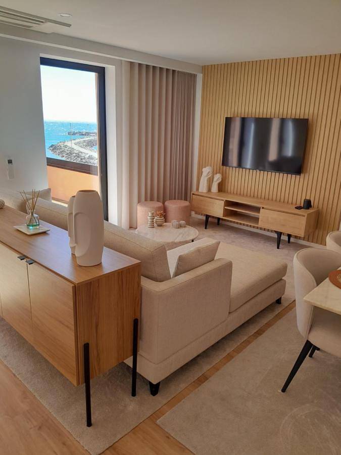 Apartamento para 4 personas, con vistas y balcón en Vila Praia de Ancora