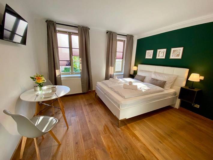 Ferienwohnung für 2 Personen, mit Ausblick in Angermünde