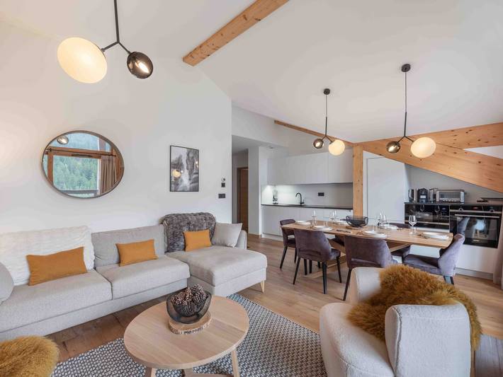 Apartamento entero, Ático moderno en Courchevel, 6 pers, cerca de pistas in Courchevel 1650 (Moriond), Saint-Bon-Tarentaise
