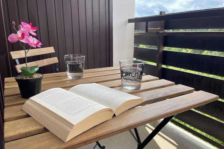 Ferienwohnung für 2 Personen, mit Balkon und Garten - 1
