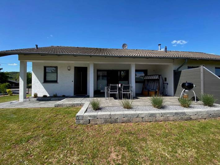 Ferienwohnung für 4 Personen, mit Terrasse und Garten am Edersee