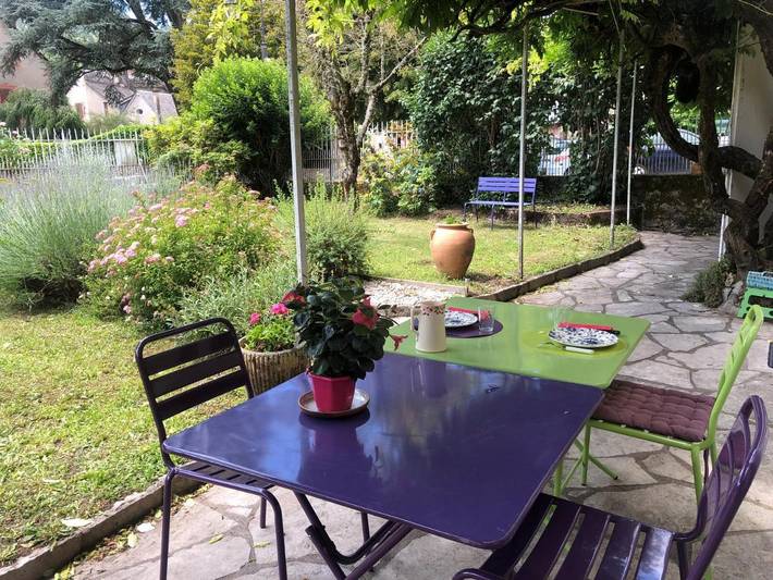 Appartement de vacances pour 7 personnes, avec jardin et vue