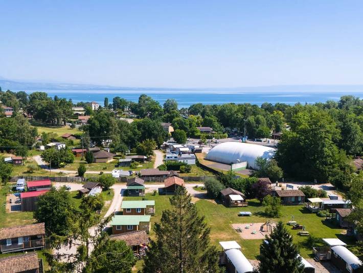 Camping für 6 Personen, mit Terrasse am Genfer See (Frankreich) - 3