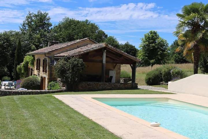 Maison de vacances pour 6 personnes, avec piscine et balcon - 1