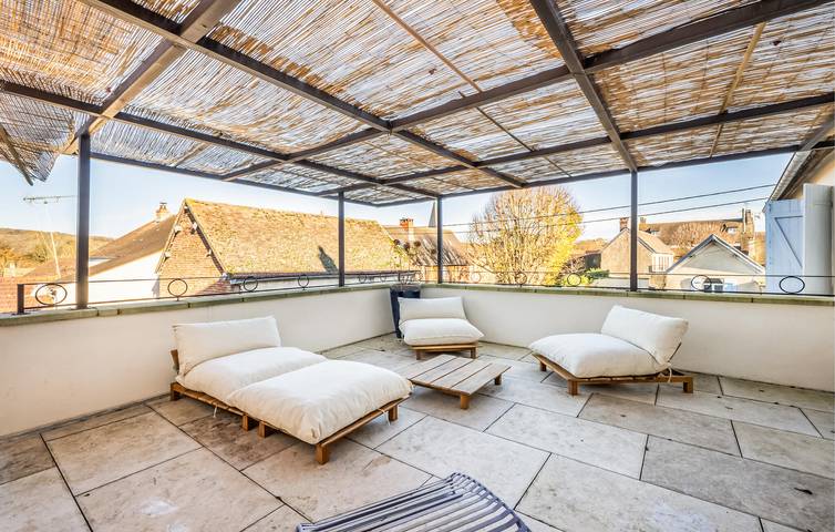 Location de vacances pour 10 personnes, avec piscine et terrasse dans Parc naturel régional du Vexin Français - 3