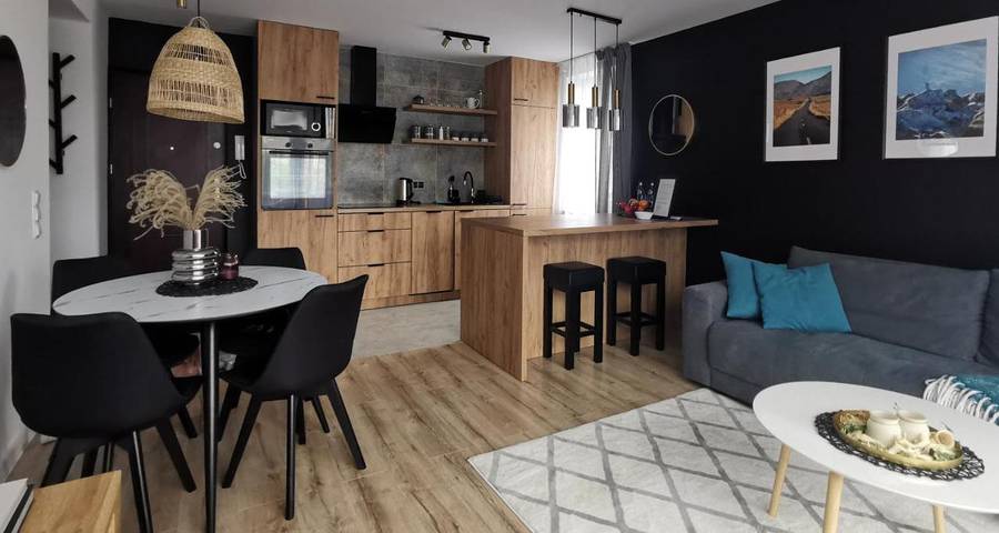 Apartament wakacyjny dla 6 osób, z widok i balkon w Gliwice