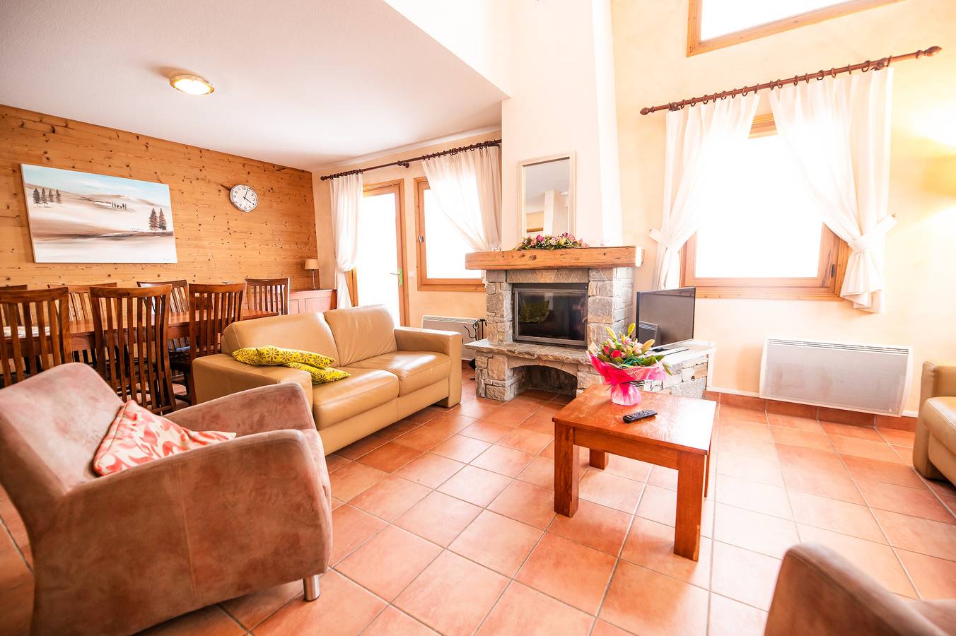 Villa France — Five-room chalet for eight persons in Saint-François-Longchamp, Le Grand Domaine