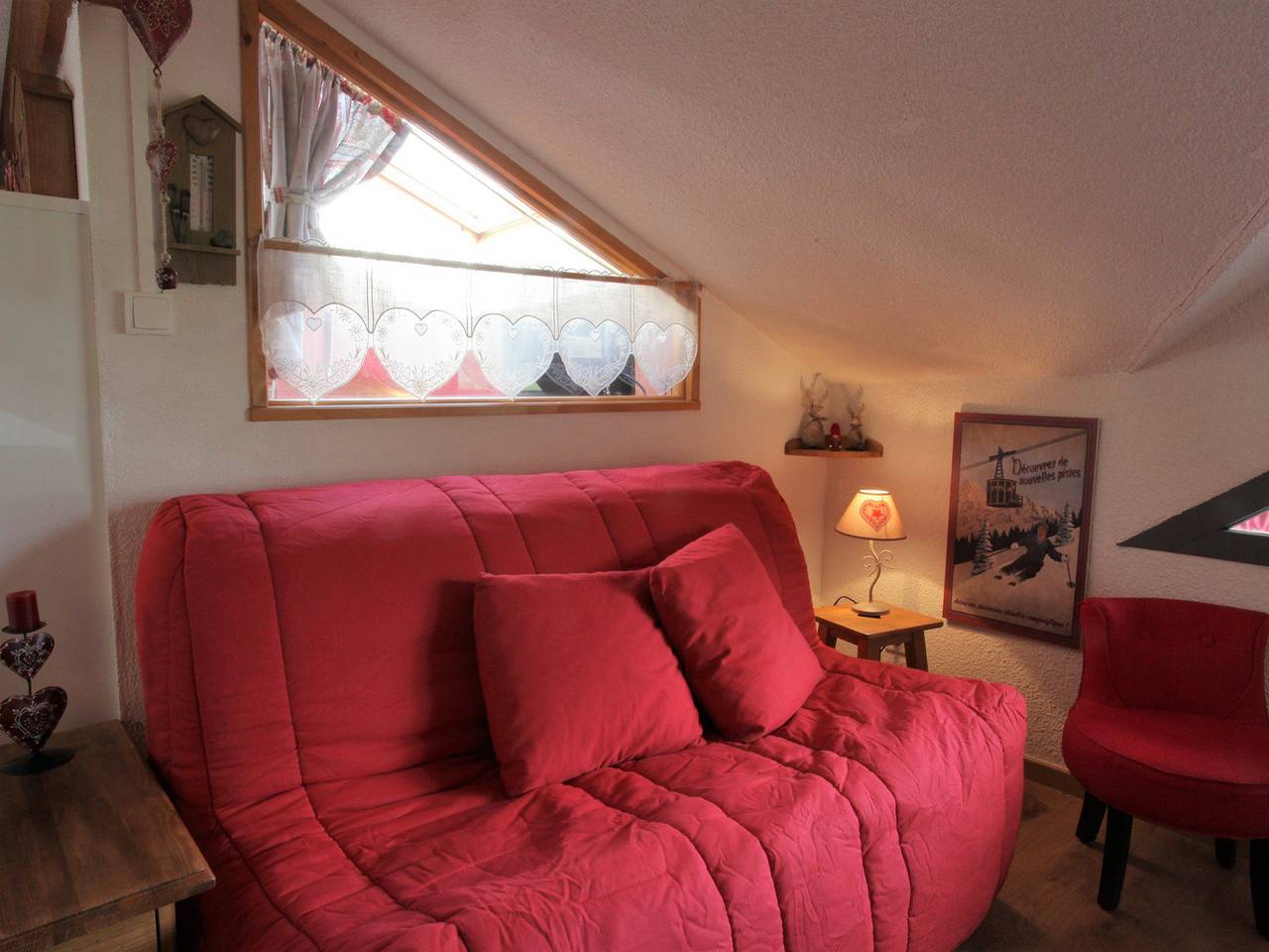 Appartement entier, Charmant T3 sous les toits avec balcon sud, près des pistes in La Toussuire, Fontcouverte-la-Toussuire