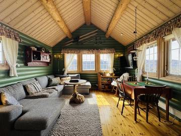 Gîte pour 4 personnes, avec vue et jardin, animaux acceptés à Geilo