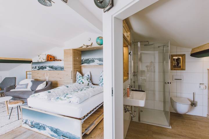 Ferienwohnung für 4 Personen, mit Garten im Ostallgäu