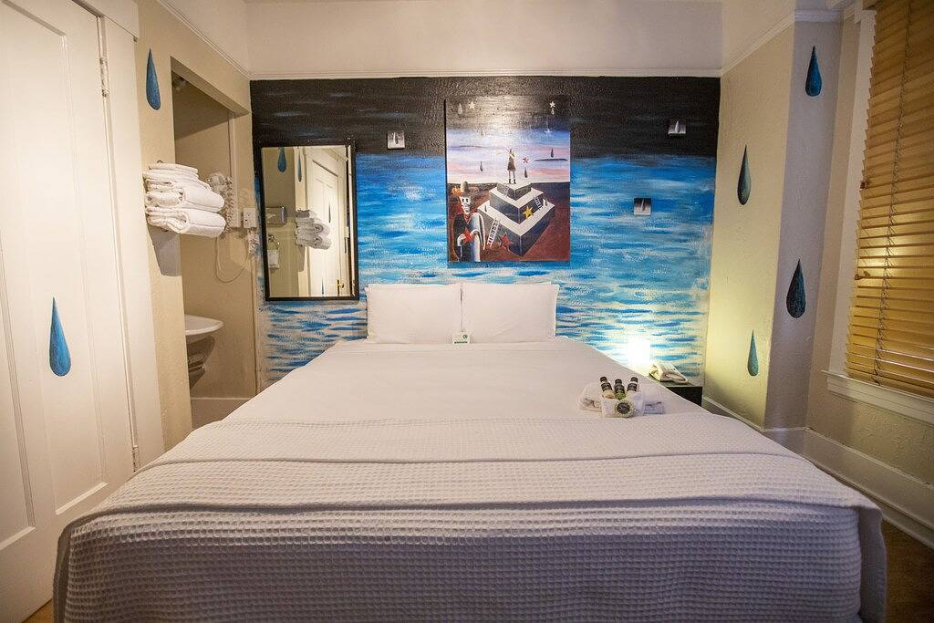 Economy-Queen-Gemeinsames Badezimmer in San Francisco, Nordkalifornien