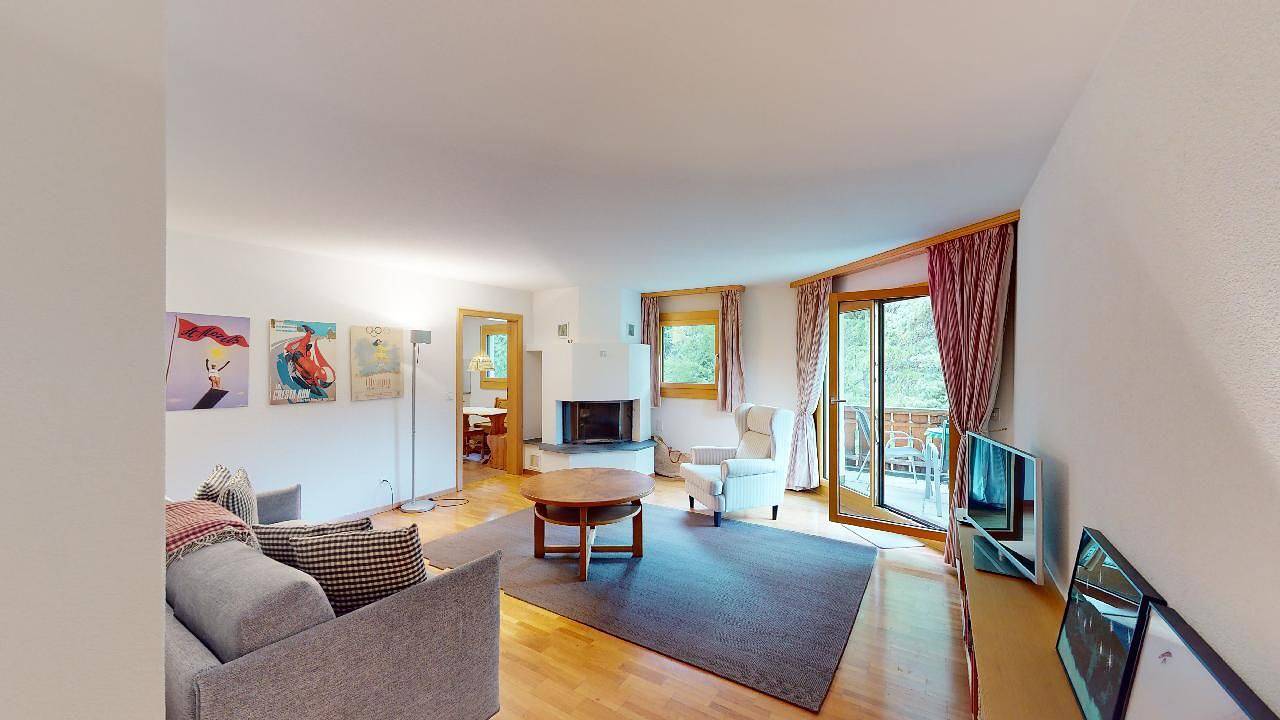 Ganze Wohnung, Apartment Trais Tschiervs in St. Moritz, Sankt Moritz