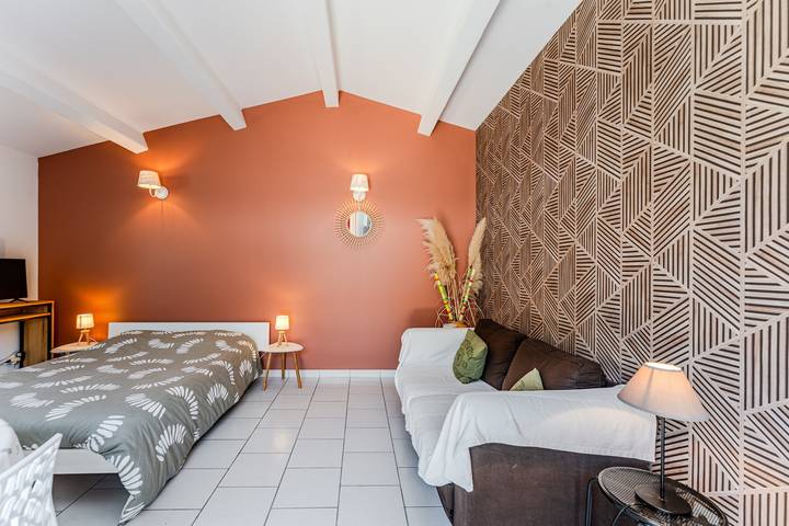 Ganzes Studio, Studio-Apartment 'Le Du Bassin D'Archachon' mit privater Terrasse, privatem Garten und Wlan in Gujan-Mestras, Arcachon und Umgebung