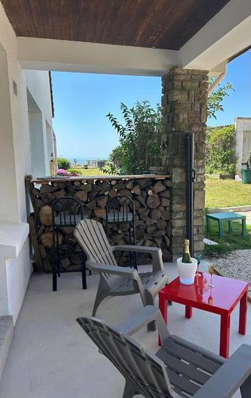 Gîte pour 2 personnes, avec vue et terrasse dans Plage D Equihen Equihen Plage