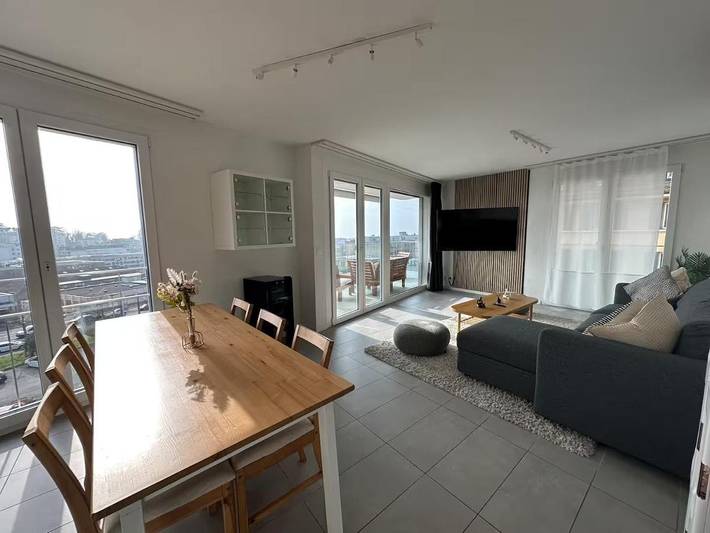 Gîte pour 4 personnes, avec terrasse et vue, animaux acceptés à Lausanne - 3