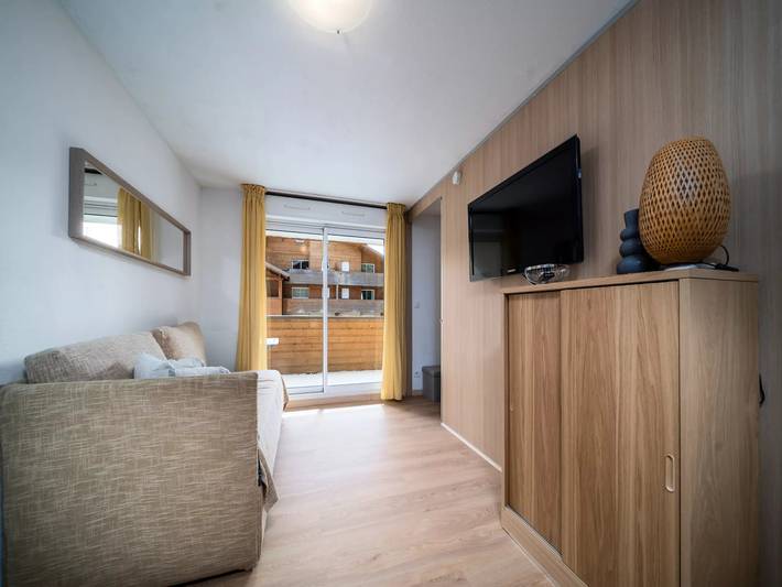 Chalet pour 4 personnes, avec balcon à Allos