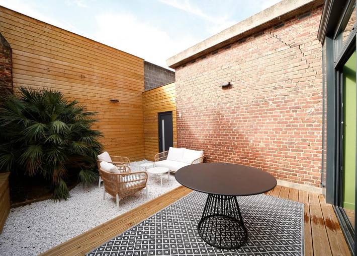 Gîte pour 6 personnes, avec Jacuzzi ainsi que Terrasse et Jardin à Cambrai - 4
