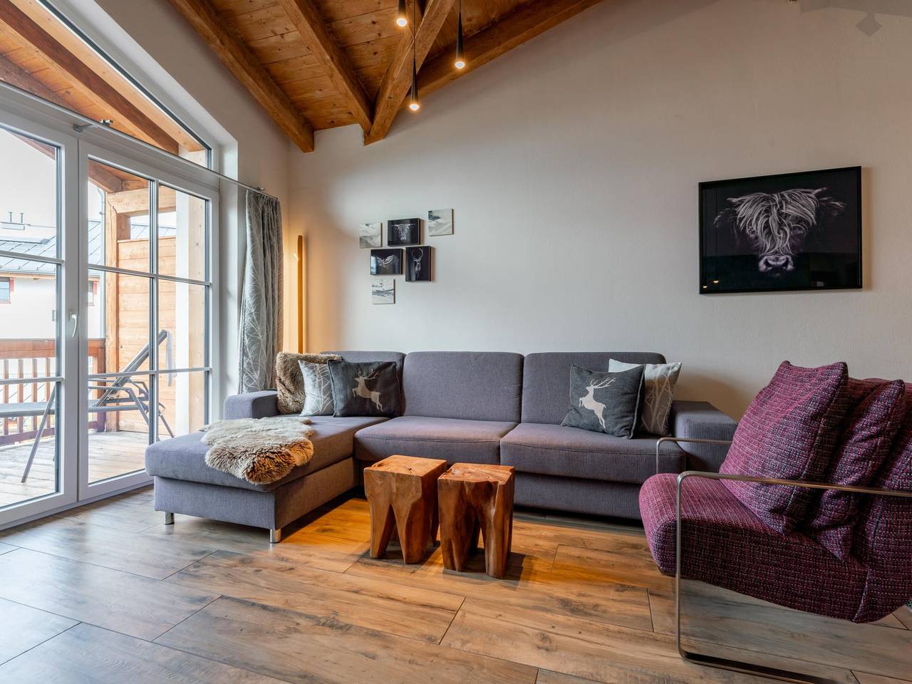 Ganze Wohnung, Stilvolle Wohnung mit gemeinsamer Wellness in Piesendorf, Kitzbüheler Alpen