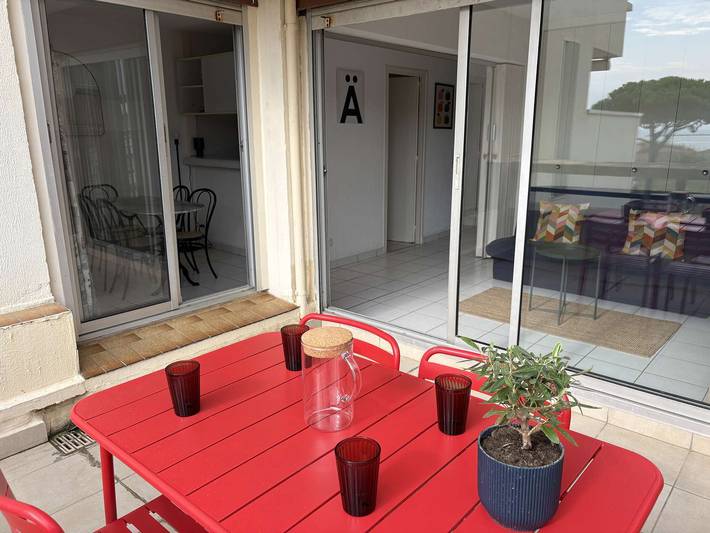 Ganze Wohnung, Apartment mit Meerblick - 4 Pers. in Port Camargue, Le Grau-du-Roi