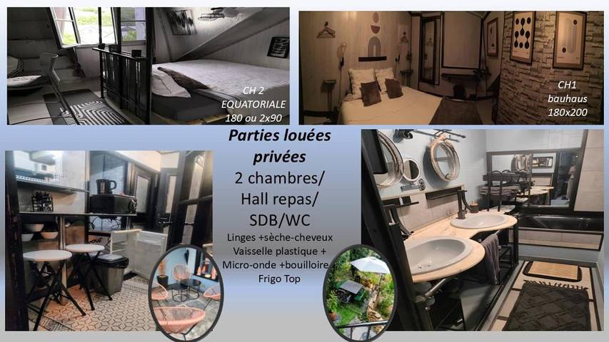 Appartement de vacances pour 4 personnes, avec terrasse