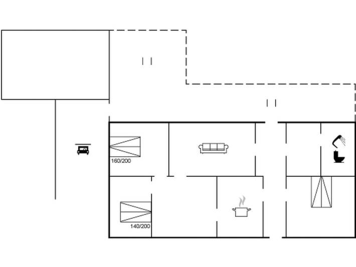 Ferienhaus für 6 Personen, mit Terrasse, mit Haustier in Tondern - 2