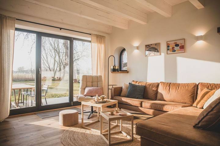 Ferienwohnung für 5 Personen, mit Terrasse und Garten sowie Ausblick in Wangerland