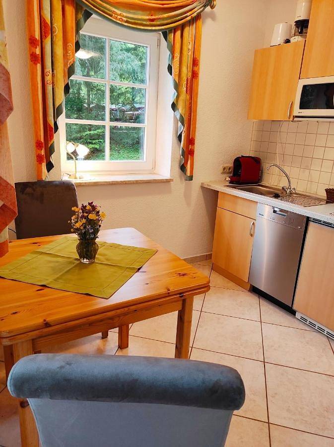 Ferienwohnung für 3 Personen, mit Terrasse und Sauna sowie Ausblick in Schmalkalden - 3