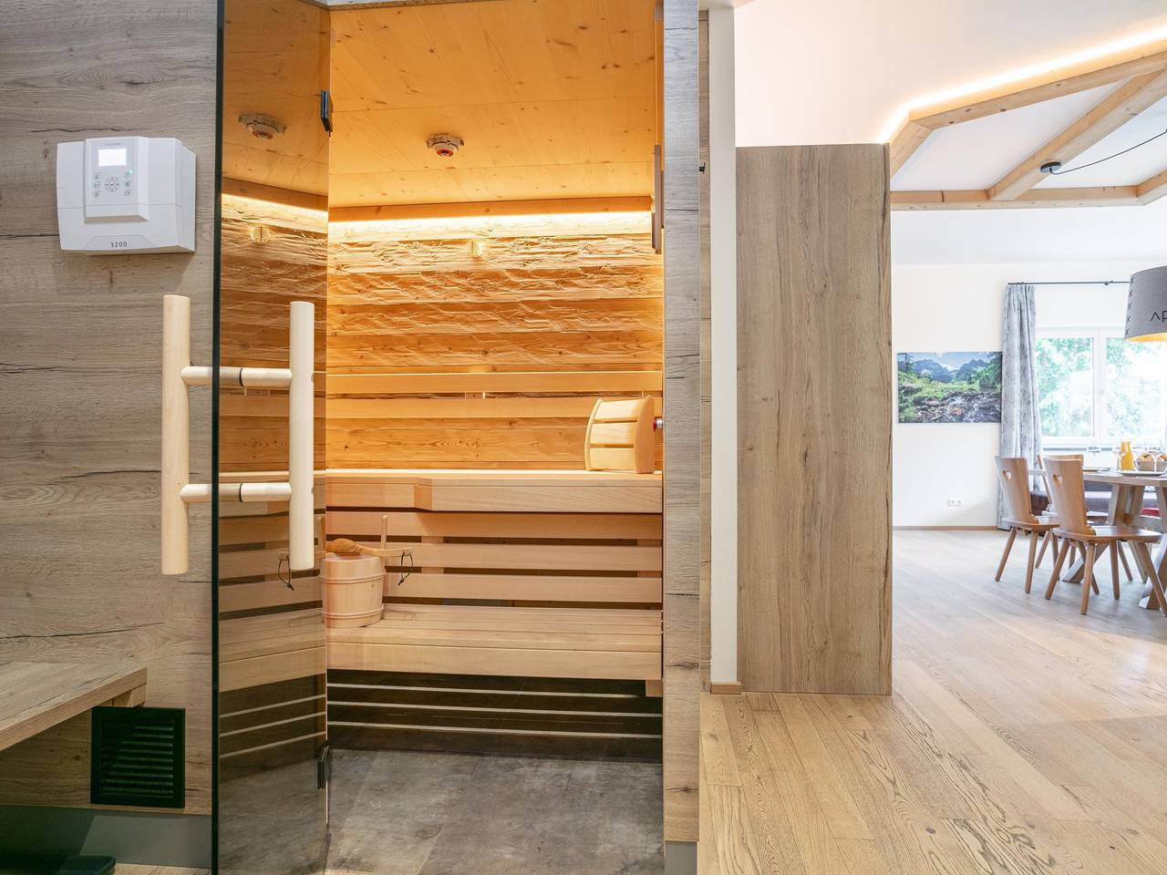 Ganze Wohnung, Wohnung mit privater Sauna und großer Terrasse in Haus, Schladming-Dachstein