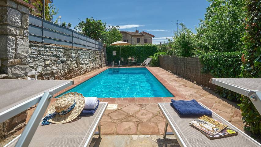 Villa für 4 Personen, mit Terrasse in der Toskana - 3