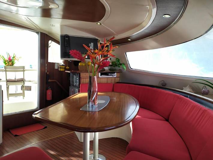 Bateau pour 6 personnes, avec terrasse et vue en Martinique - 3