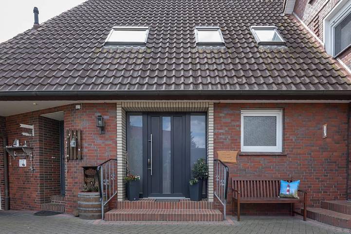 Ferienwohnung für 3 Personen, mit Terrasse und Garten