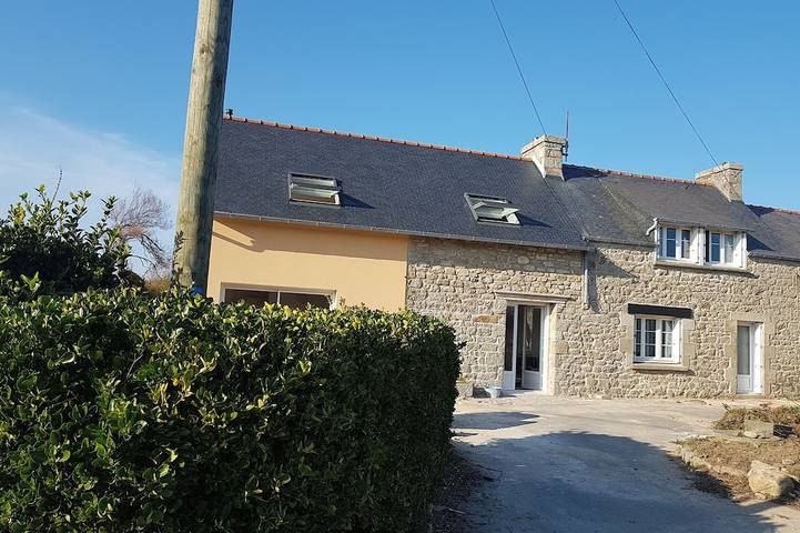 Maison de vacances pour 7 personnes, avec jardin, animaux acceptés à Plouescat