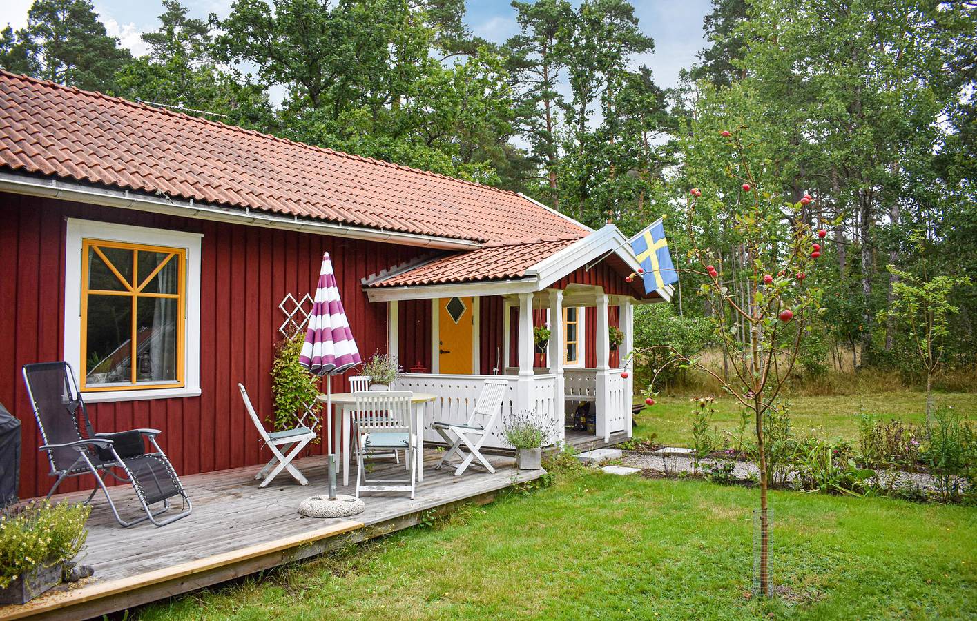 Hus för 4 Personer med terass in Svenska Östersjön