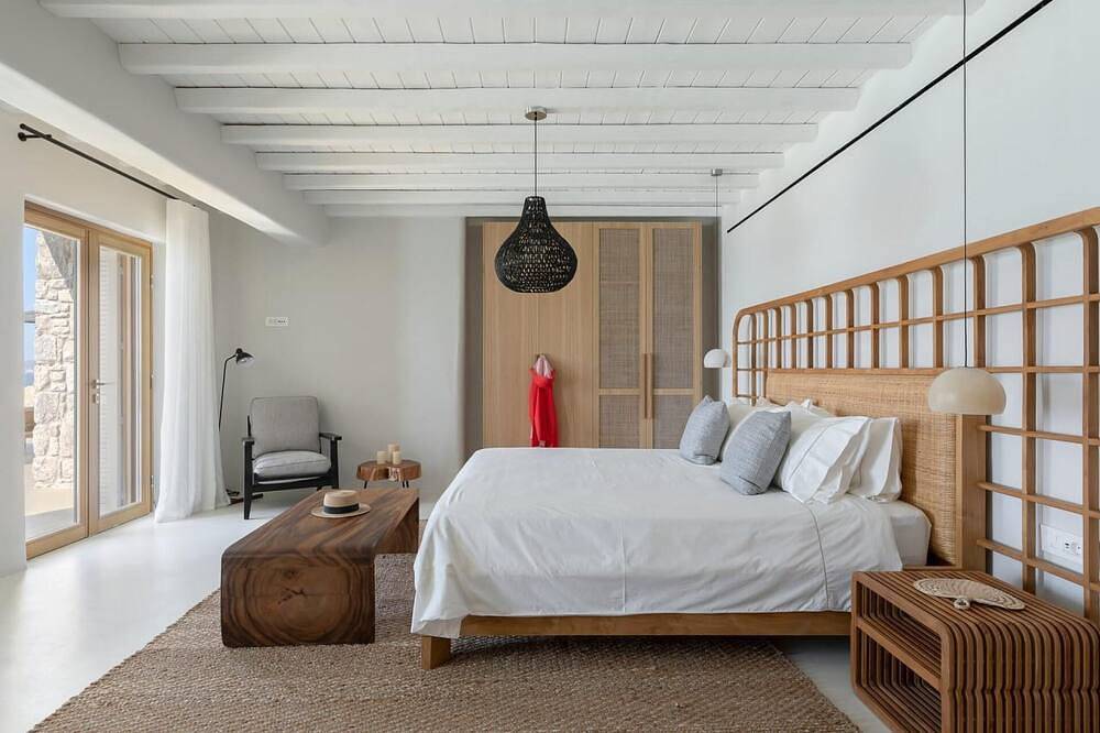 An Elevated Haven with Captivating Views of the Aegean in Agios Stefanos, Mykonos