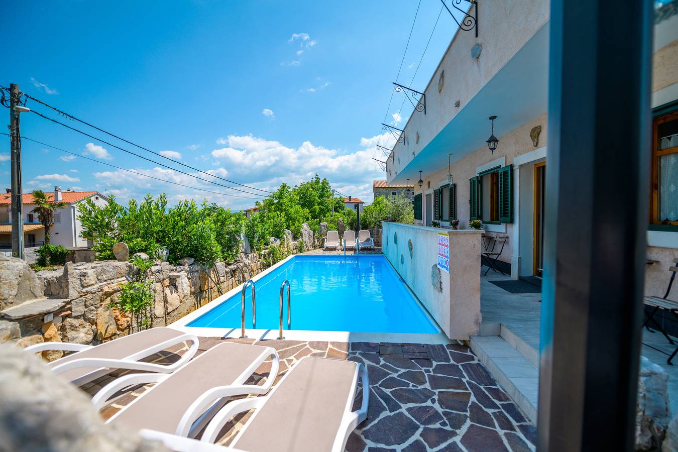 Villa Plovanija in Krk Città, Krk (Croazia)