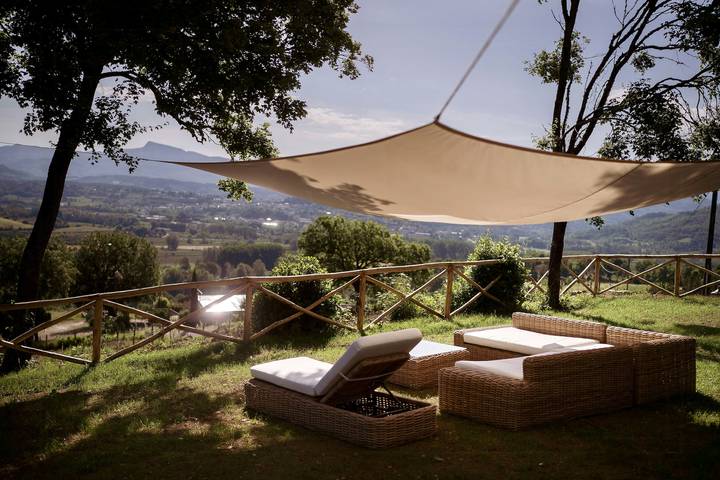 Location de vacances pour 12 personnes, avec sauna et jardin, animaux acceptés à Poppi - 4