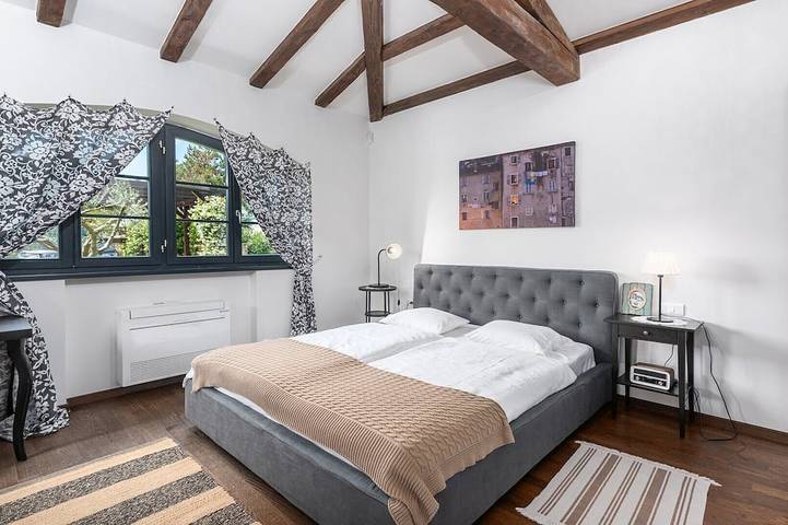 Rustikale Villa Noce mit Pool in Sveti Ivan (Višnjan), Općina Višnjan