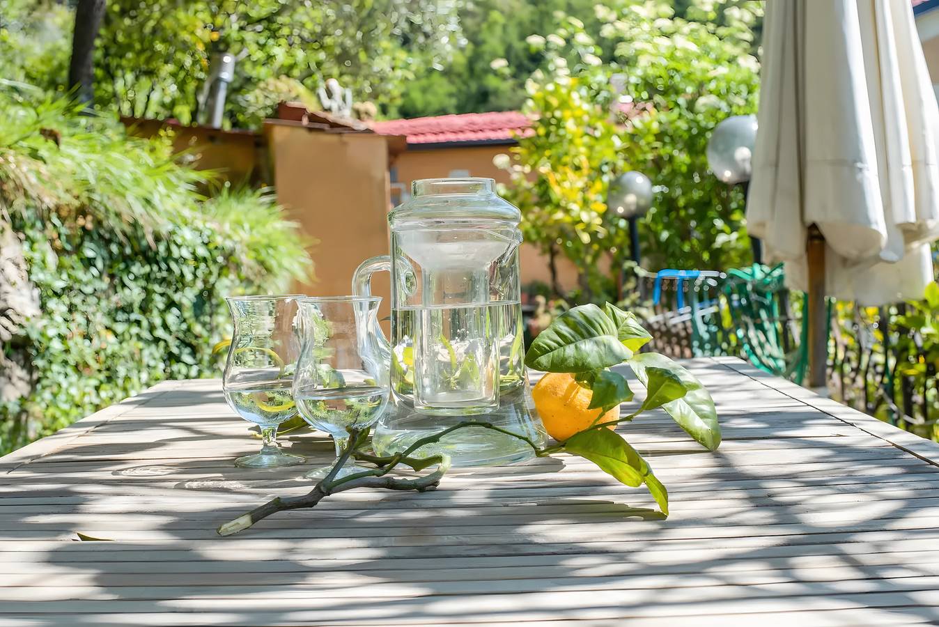 Villa 'Cottage Rustico Con Vista Mare' mit Meerblick, gemeinsamer Terrasse und Wlan in Semorile, Zoagli