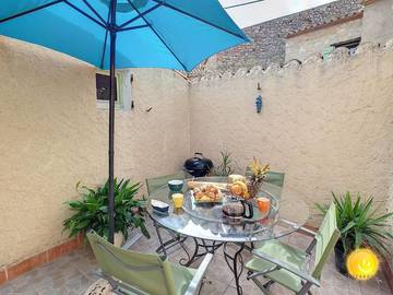 Location de vacances pour 4 personnes, avec terrasse, adapté aux familles à Fitou