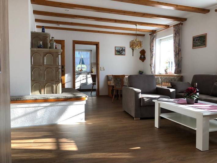 Ferienwohnung für 4 Personen, mit Garten