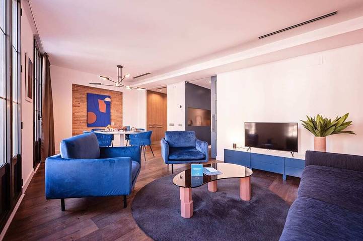Ferienwohnung für 6 Personen, mit Balkon