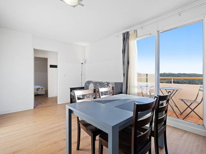 Appartement de vacances pour 4 personnes, avec piscine et balcon