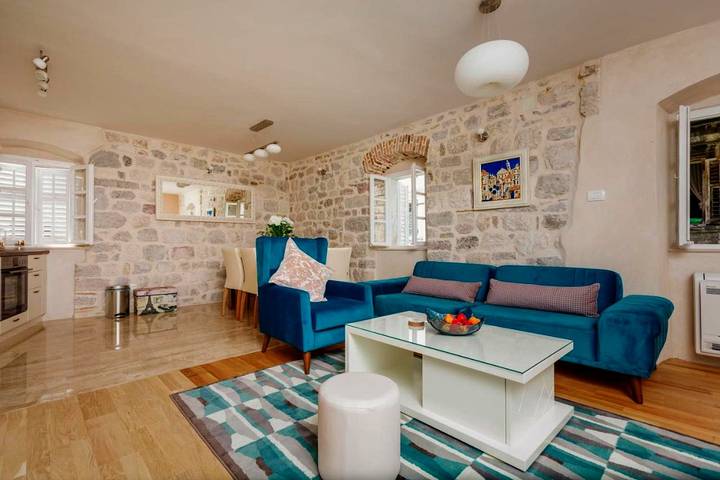 Vakantiewoning voor 4 personen, met uitzicht in Kotor