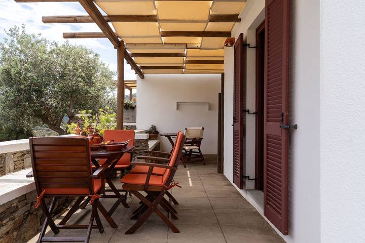 Apartamento entero, Apartamento de vacaciones para 4 personas con vistas al mar in Platis Gialos Sifnos, Sifnos